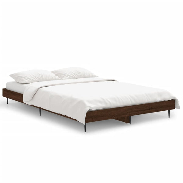 Bettgestell Braun Eiche 120x190 cm