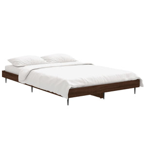 Bettgestell Braun Eiche 120x190 cm