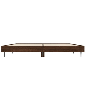Bettgestell Braun Eiche 120x190 cm