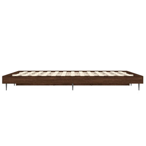 Bettgestell Braun Eiche 120x190 cm