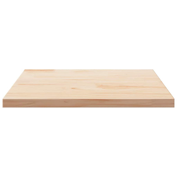 Massivholz Tischplatte Kiefer 70x70 cm