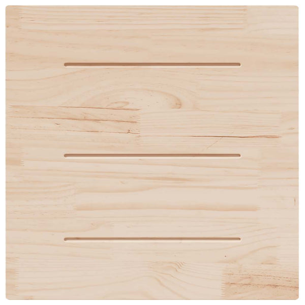 Massivholz Tischplatte Kiefer 70x70 cm