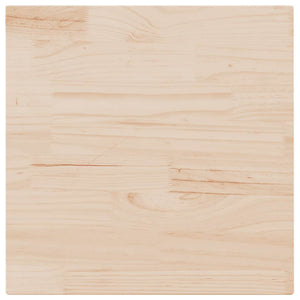 Massivholz Tischplatte Kiefer 70x70 cm