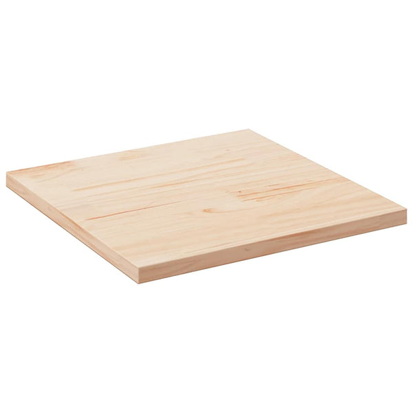 Massivholz Tischplatte Kiefer 80x80 cm