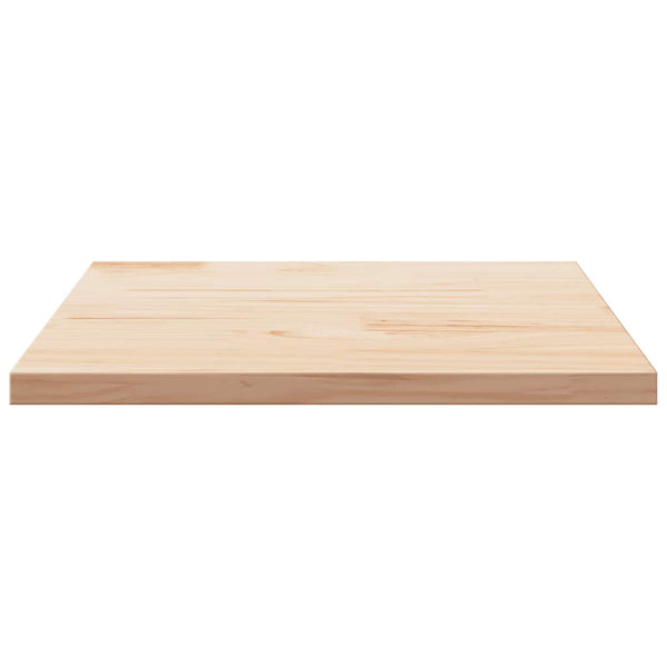 Massivholz Tischplatte Kiefer 80x80 cm
