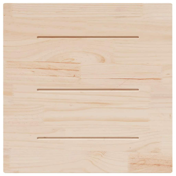 Massivholz Tischplatte Kiefer 80x80 cm