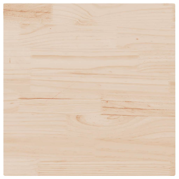 Massivholz Tischplatte Kiefer 80x80 cm