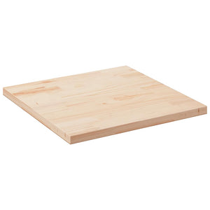 Massivholz Tischplatte Kiefer 90x90 cm