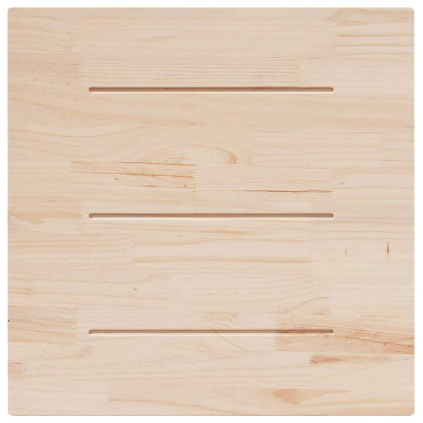 Massivholz Tischplatte Kiefer 90x90 cm