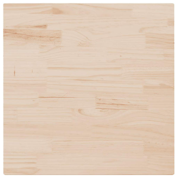 Massivholz Tischplatte Kiefer 90x90 cm