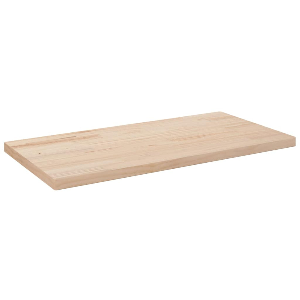 Massivholz Tischplatte Kiefer 80x40 cm
