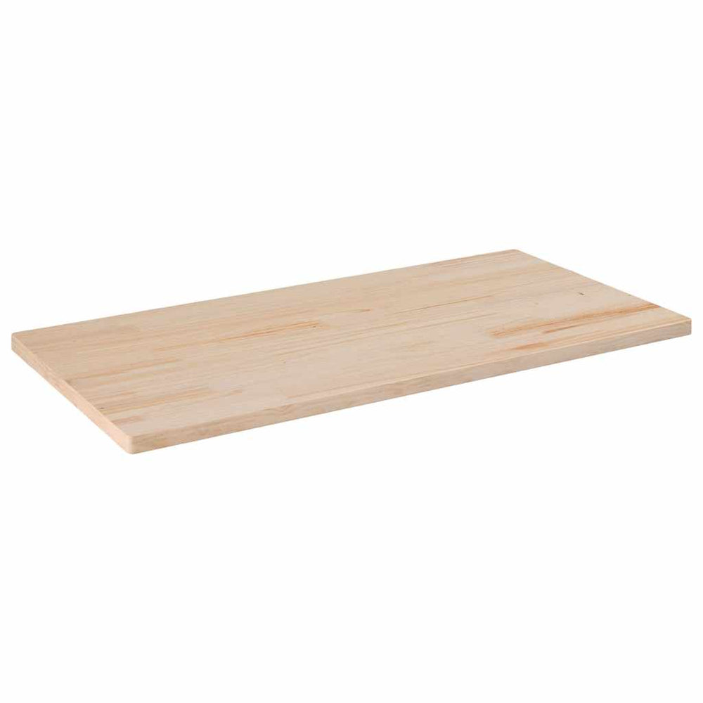 vidaXL Plateau de table 110x60x2,5 cm en pin massif Rectangulaire