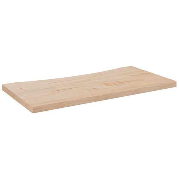 Massivholz Schreibtischplatte Kiefer 80x40 cm