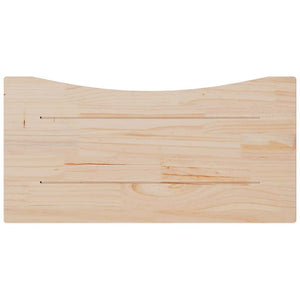 Massivholz Schreibtischplatte Kiefer 80x40 cm