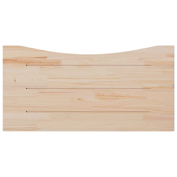 Massivholz Schreibtischplatte Kiefer 100x50 cm