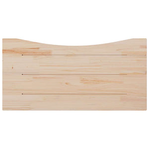 Massivholz Schreibtischplatte Kiefer 110x60 cm