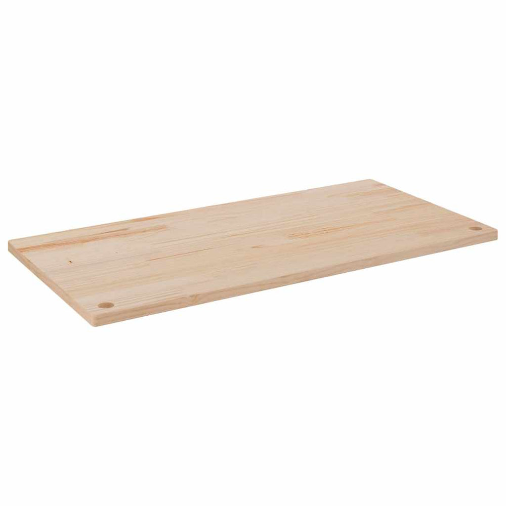 Massivholz Schreibtischplatte Kiefer 110x55 cm