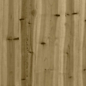 Mittelsofa Kiefernholz mit Kissen