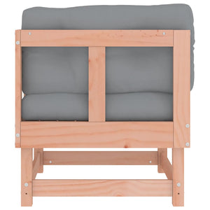 Ecksofas Douglasie Massivholz mit Kissen, 2er-Set