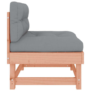 Douglasie Mittelsofas mit Kissen, 2er Set