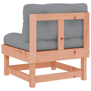 Douglasie Mittelsofas mit Kissen, 2er Set