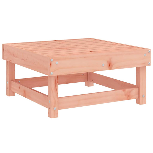 Gartenhocker mit Kissen, 2er Set Douglasie