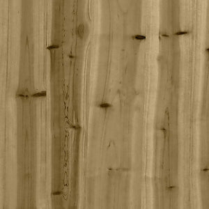 Canapé d'angle vidaXL avec coussins en pin imprégné