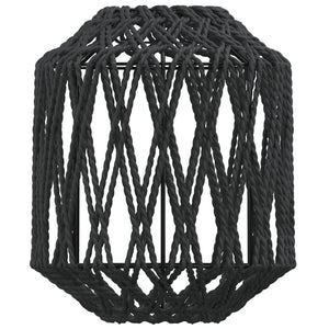 Schwarzer Lampenschirm Ø23x28 cm