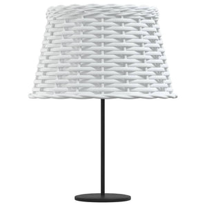 Lampenschirm Weiß Korbweide Ø38cm