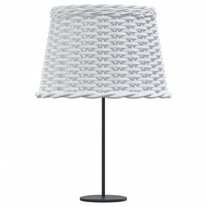 Weißer Lampenschirm Korbweide Ø40cm