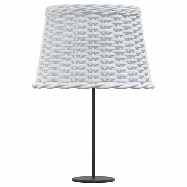 Weißer Lampenschirm Korbweide Ø40cm