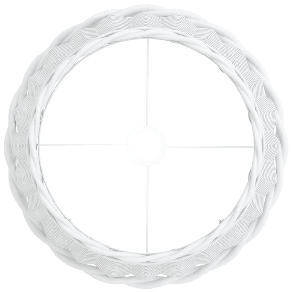 Weißer Lampenschirm Korbweide Ø40cm