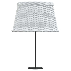 Lampenschirm Weiß Ø45cm Korbweide