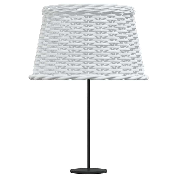 Lampenschirm Weiß Ø45cm Korbweide