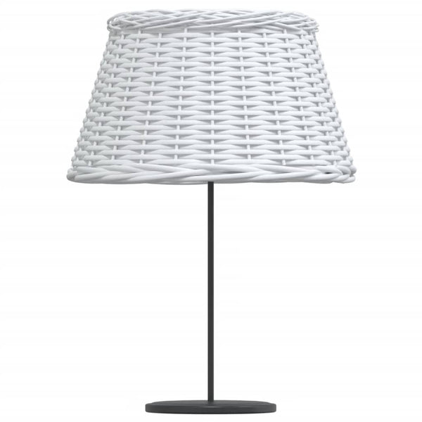 Weißer Lampenschirm Korbweide Ø50cm