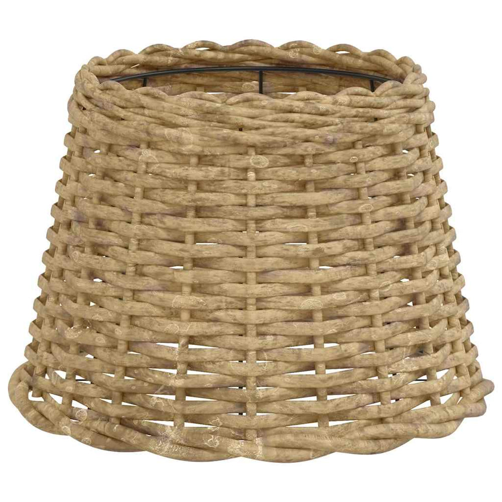Lampenschirm Braun Korbweide Ø30x20 cm