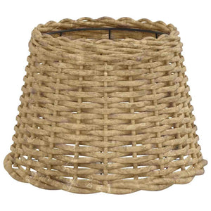 Lampenschirm Braun Korbweide Ø30x20 cm