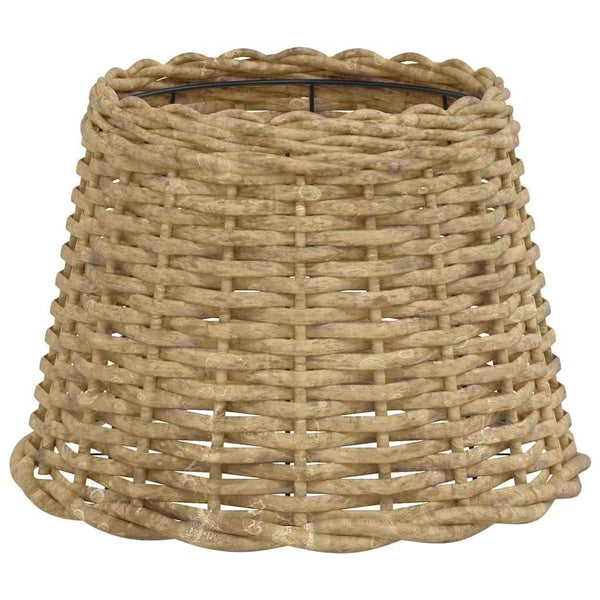 Lampenschirm Braun Korbweide Ø30x20 cm