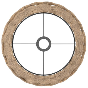 Braun Lampenschirm Korbweide Ø38cm