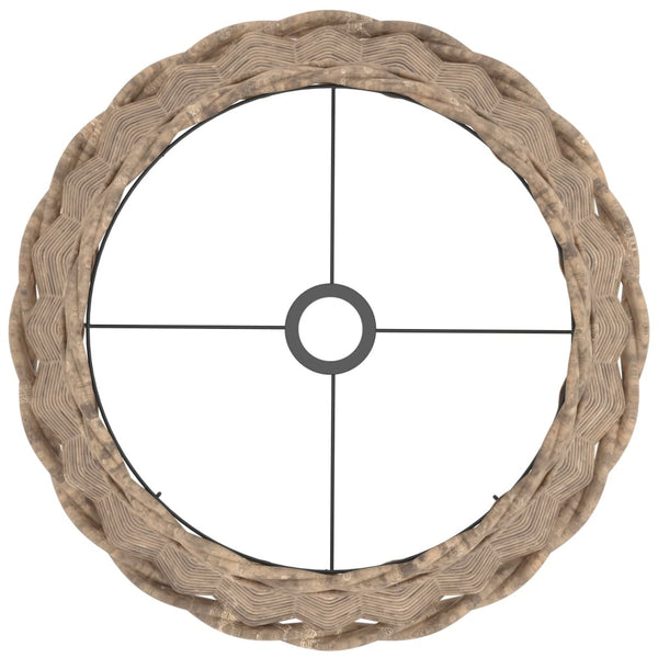 Lampenschirm Braun Korbweide Ø40 cm