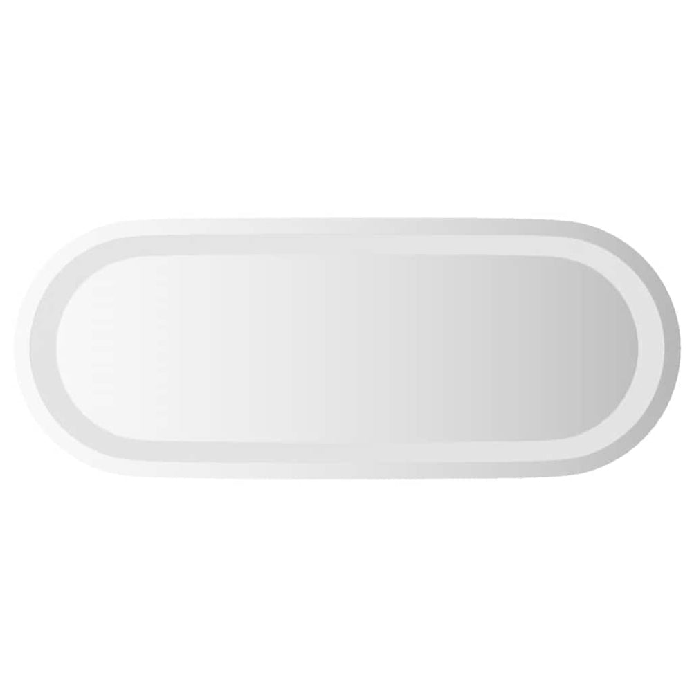 LED Badspiegel Oval 50x20 cm