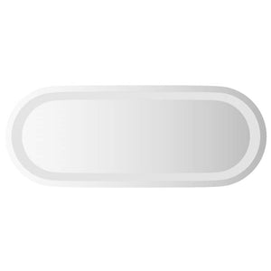 LED Badspiegel Oval 50x20 cm