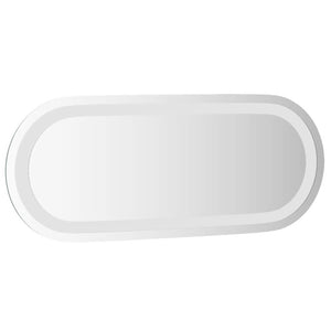 LED Badspiegel Oval 50x20 cm