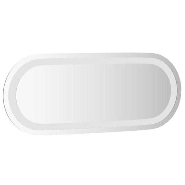 LED Badspiegel Oval 50x20 cm