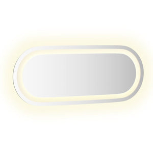 LED Badspiegel Oval 50x20 cm