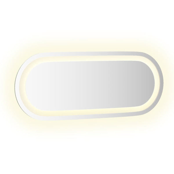LED Badspiegel Oval 50x20 cm