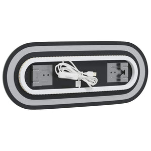 LED Badspiegel Oval 50x20 cm