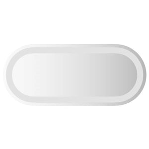 LED Badspiegel Oval 60x25 cm