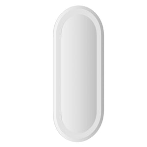 LED Badspiegel Oval 60x25 cm