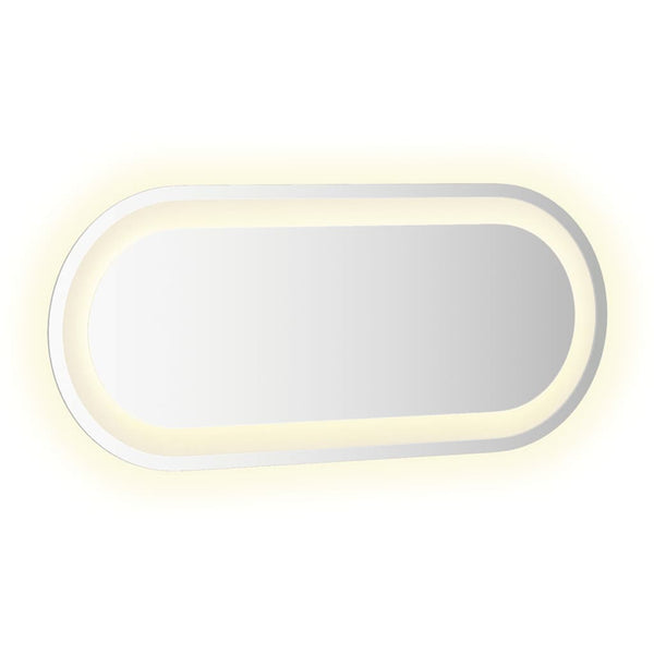 LED Badspiegel Oval 60x25 cm